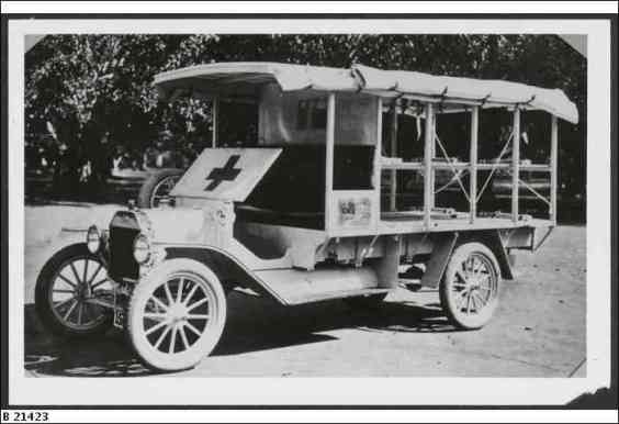 1915 Ambulance SLOSA